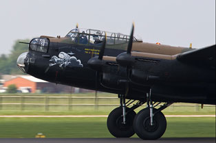 BBMF Lancaster PA474 take off
