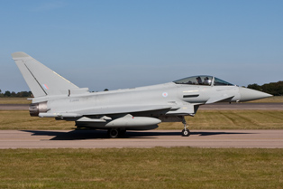 RAF Typhoons depart for the Falklands