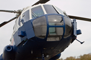 QinetiQ Mil Mi-17-Mk1V ZB697 flight deck armour