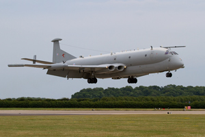 RAF Nimrod R1 XV249 - 51 Sqn - landing photo