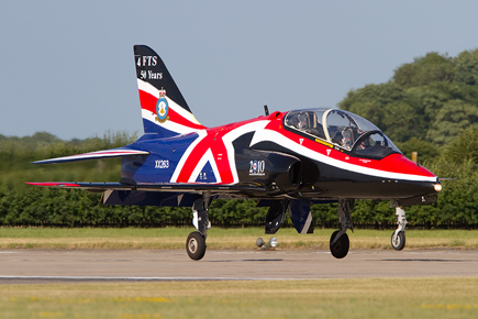 RAF Hawk Display - Waddington 2010 - photo 02