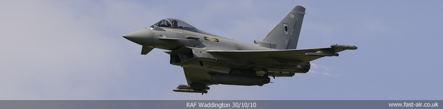 RAF Waddington - Typhoon Air Power Display