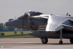 RAF Harrier ZD378 / 26A with Op HERRICK Mission Marks