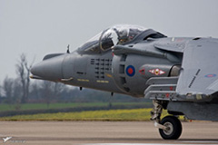 RAF Harrier ZD404 / 33A with Op HERRICK Mission Marks